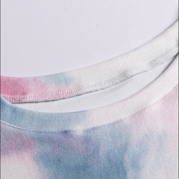 Multi-coloured Tie Dye Lounge Set - Picture 5 of 9